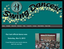 Tablet Screenshot of bostonswingdance.com